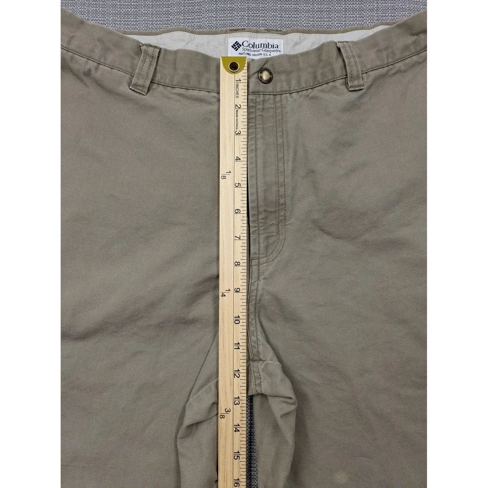 Columbia Cargo Pants Mens 34x32 (32x31) Canvas Outdoor Hiking Workwear